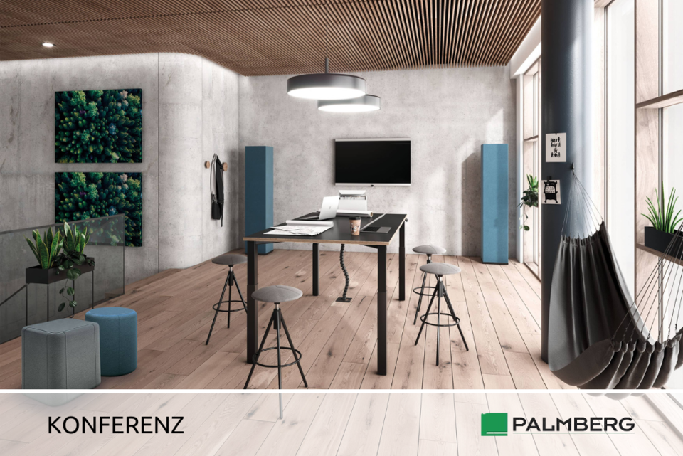 Tisch, Konferenztisch, Massiver Tisch Holz Schwarz, sitzplätz für 6 Personen