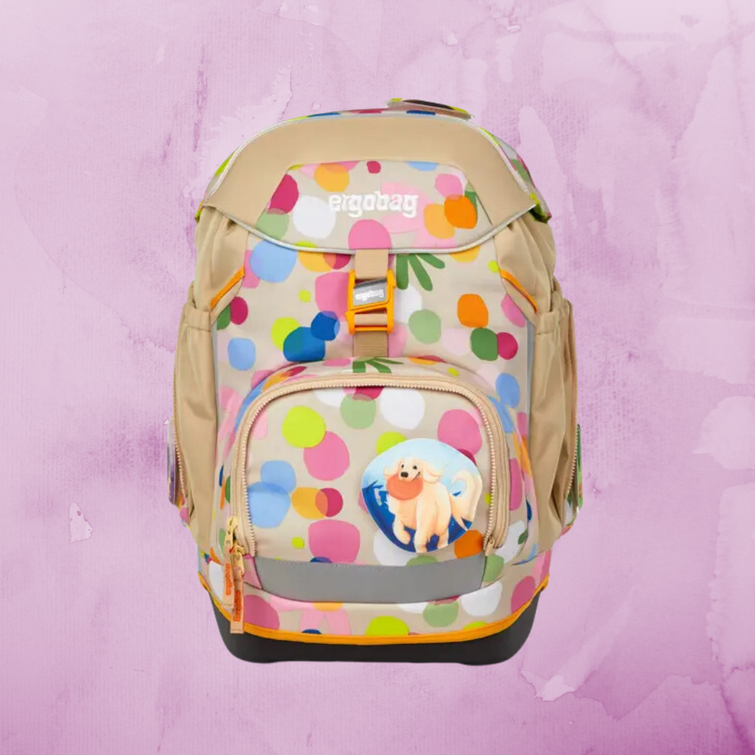 Schulranzen von Ergobag im Motiv "Flower PowBär"