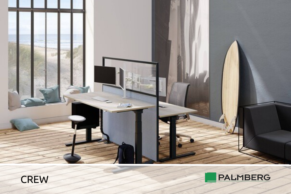 elektrisch verstellbarer Schreibtisch "Crew" von Palmberg