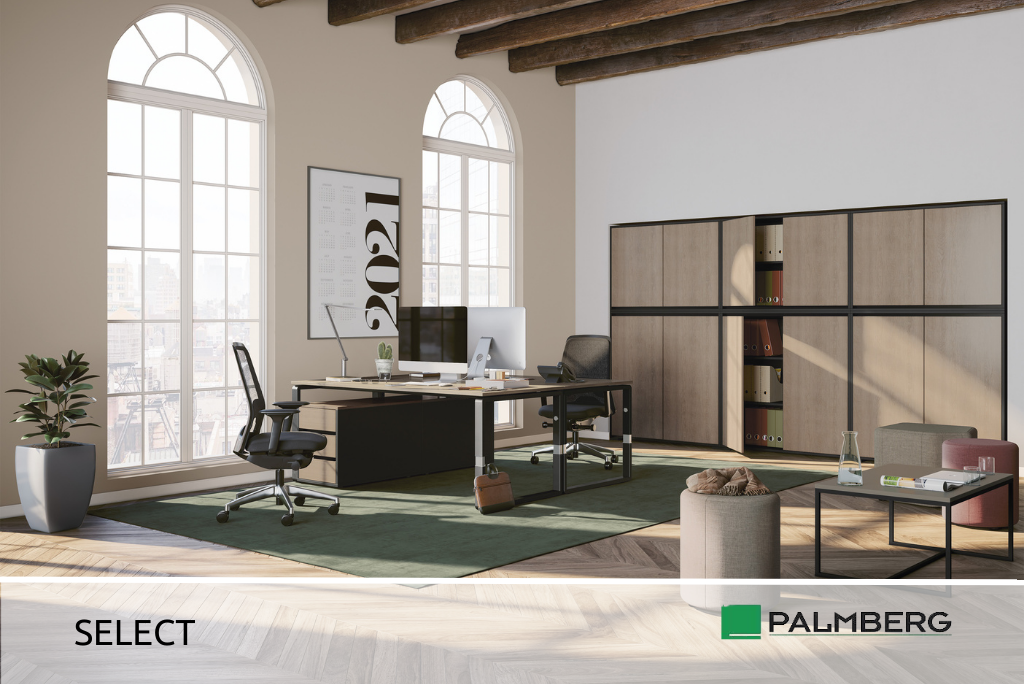 Foto: der "Select" von Palmberg als großer Wandschrank mit Türen, zur Lagerung von Akten