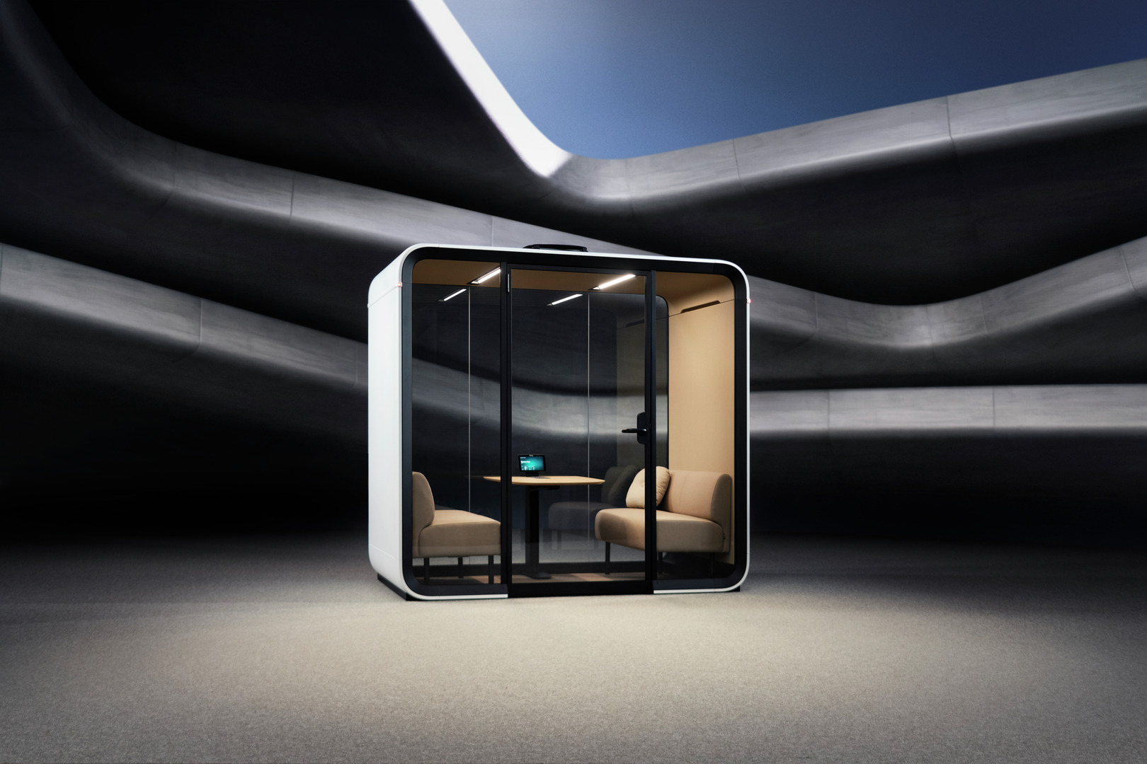 Framery Smart Pods, großes Modell für Meetings und Besprechungen